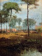 George Inness Early Morning, Tarpon Springs Spain oil painting artist